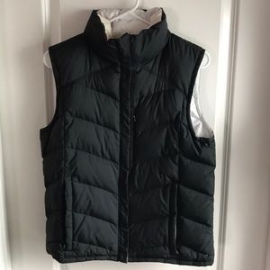 Reversible Columbia puffy down feather vest
